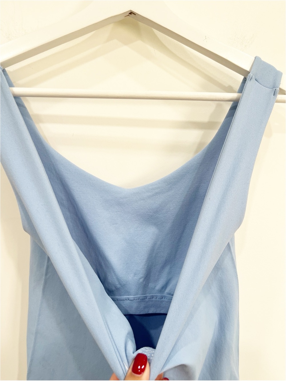 Intimately Free People Clean Lines Boatneck Bodysuit Blue XS/S - Picture 9 of 9